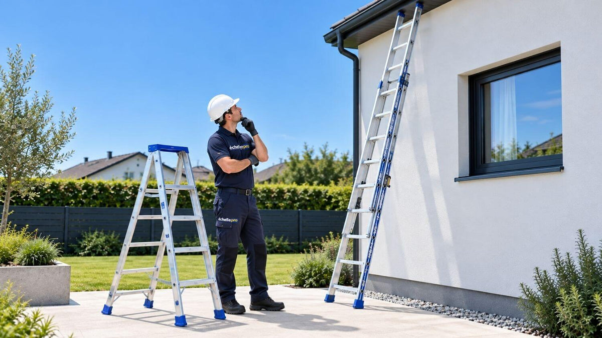 Échelle ou escabeau : que choisir selon vos travaux ?
