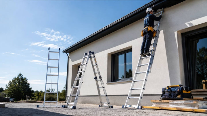 Échelle simple, coulissante ou transformable : laquelle choisir ?