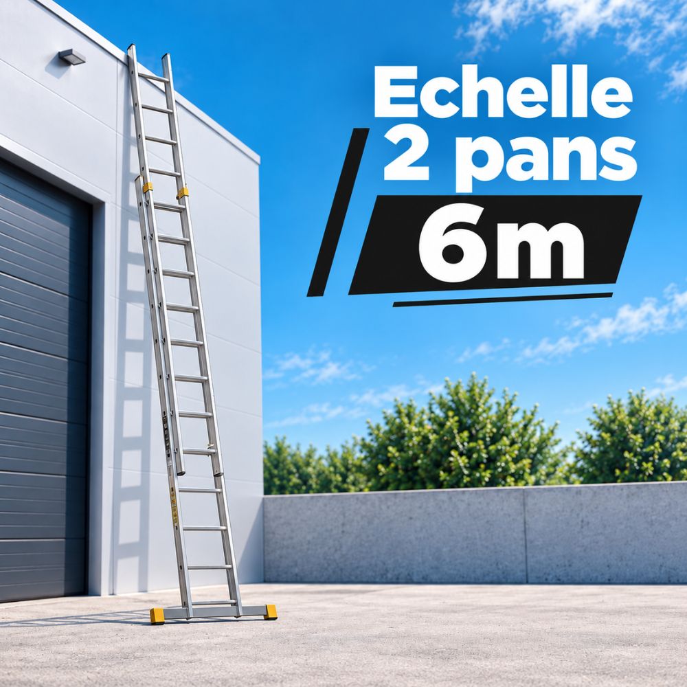 Echelle 2 pans 6 mètres