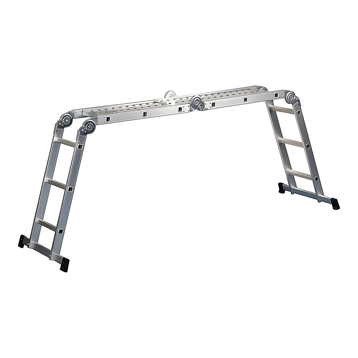 Échelle articulée pliante aluminium 2