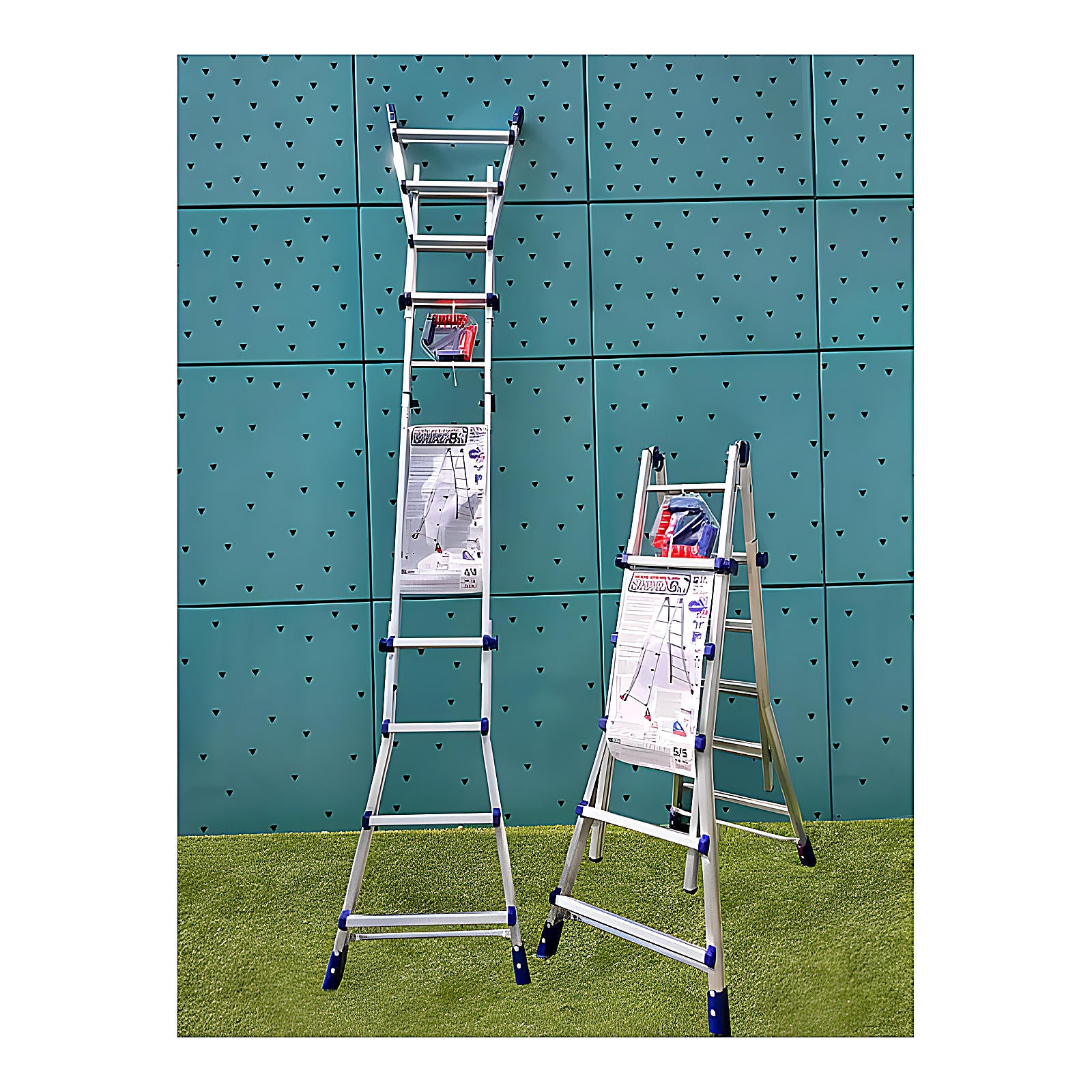 Échelle 4 pans pliable en 4 9